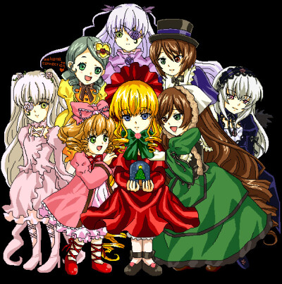 蔷薇少女薔薇少女ローゼンメイデン Rozen Maiden [水銀燈/金糸雀/翠星石/蒼星石/真紅/雛莓/薔薇水晶/雪華綺晶]