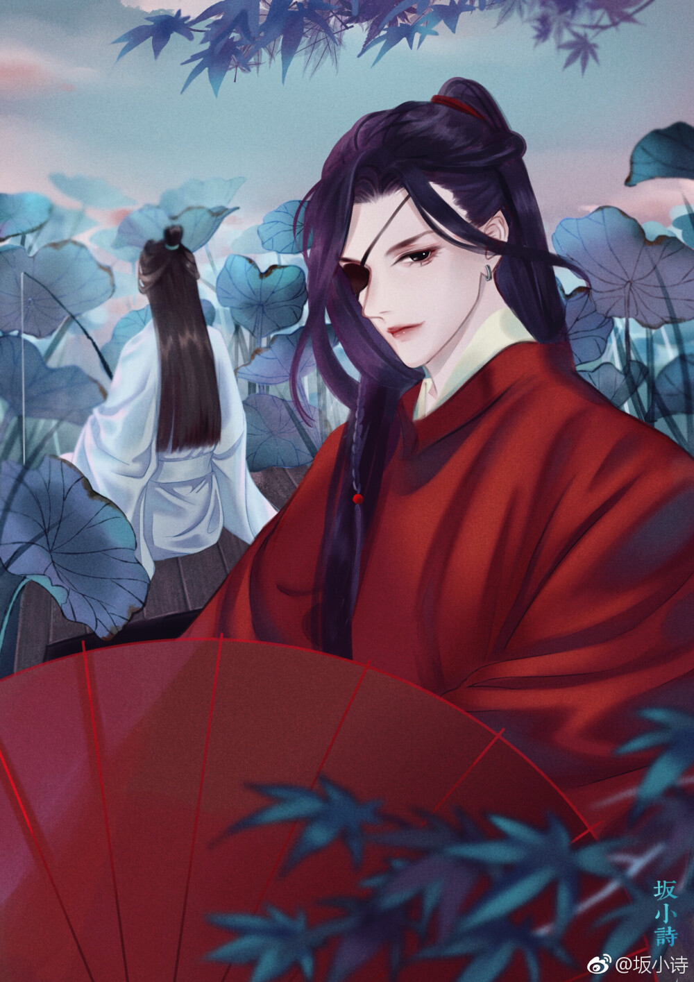 〔 天官赐福 〕坂小诗 绘