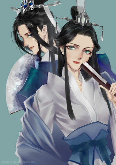 〔 天官赐福 〕坂小诗 绘