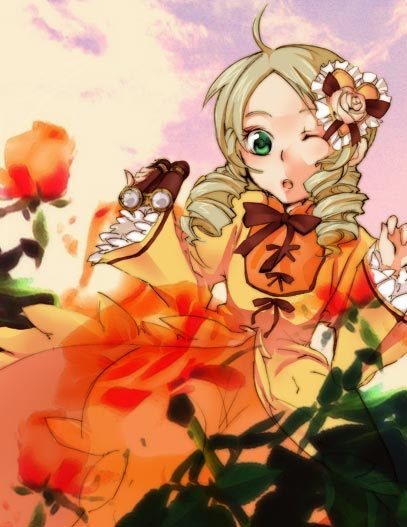 蔷薇少女薔薇少女ローゼンメイデン Rozen Maiden [薔薇少女系列的第二人偶 金糸雀]