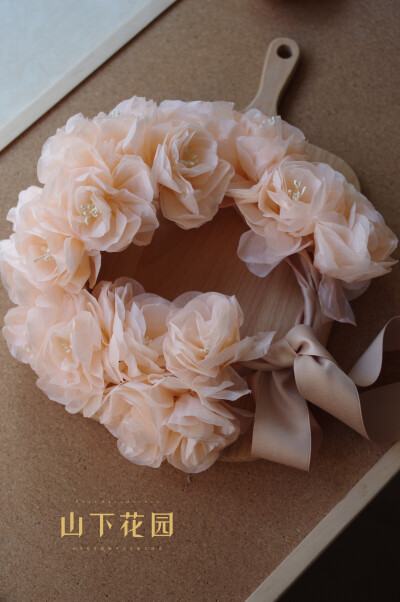 山下花园 手工 花艺 亲子 饰品 花环 花冠