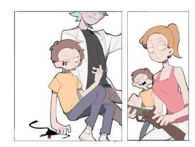 Rick and Morty 图缘Lofter 已授权