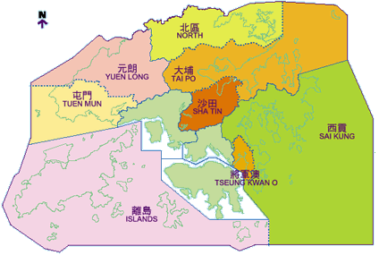 香港地图