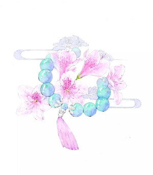 手绘古风静物
画师：长信