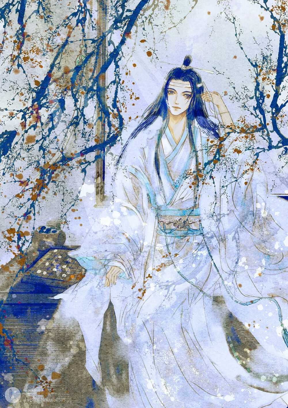 魔道祖师·蓝忘机
画师：妩酥