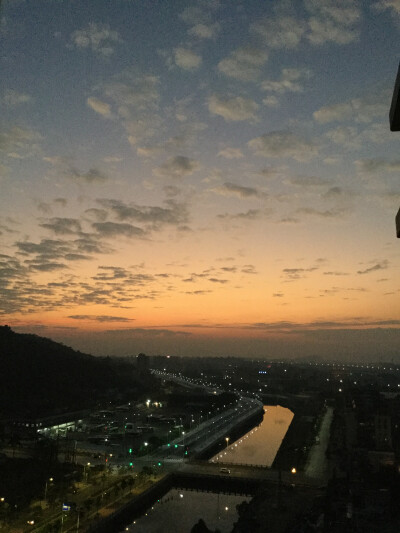 小镇风景 天空 晚霞 森林 美景 古镇 澳门 旅行 自然的我的城 珠三角 侨乡 地理 交通发达 