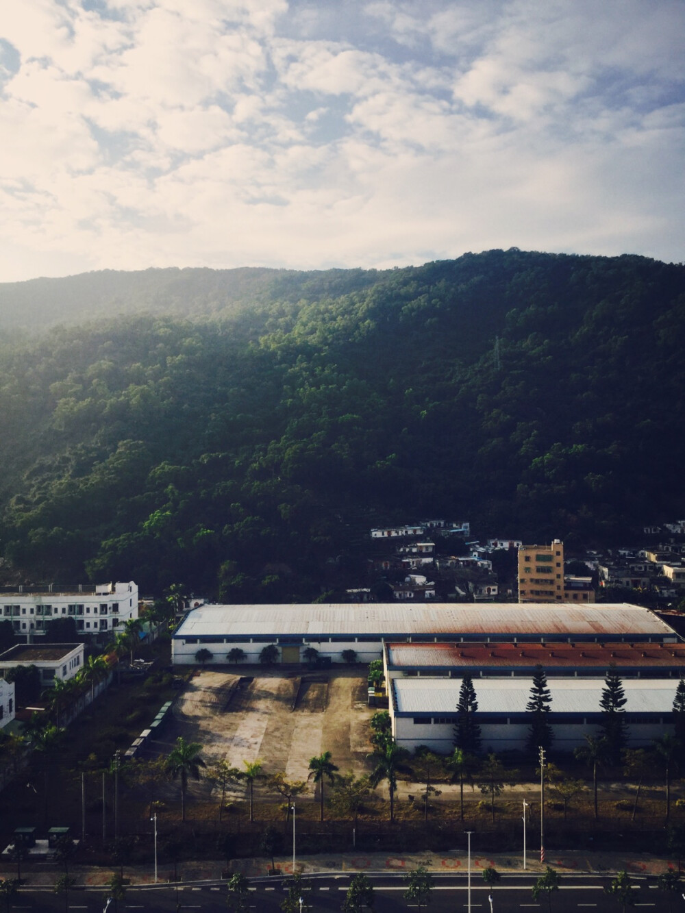 小镇风景 天空 晚霞 森林 美景 古镇 澳门 旅行 自然的我的城 珠三角 侨乡 地理 交通发达 