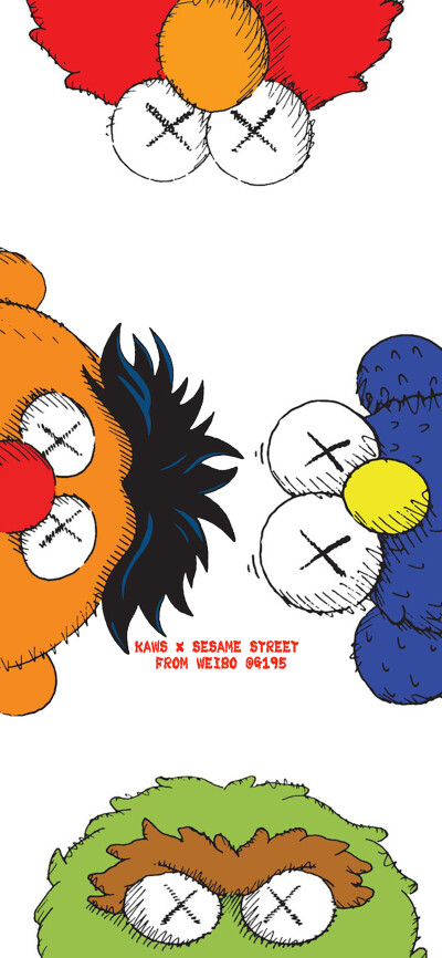 KAWS × Sesame Street