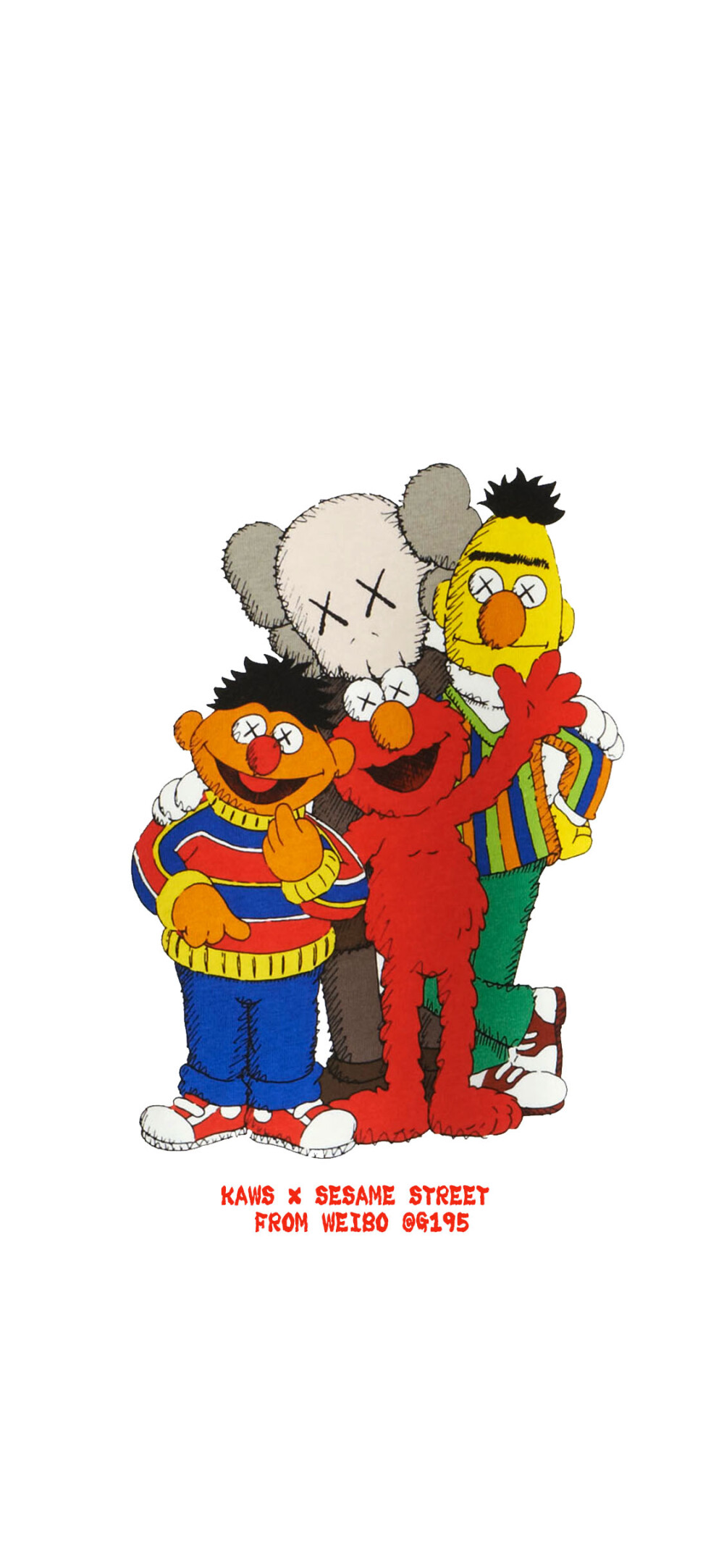 KAWS × Sesame Street