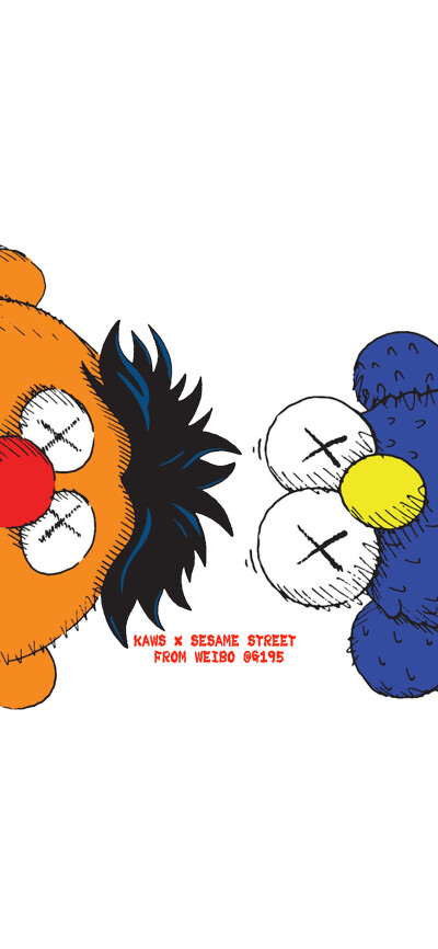 KAWS × Sesame Street