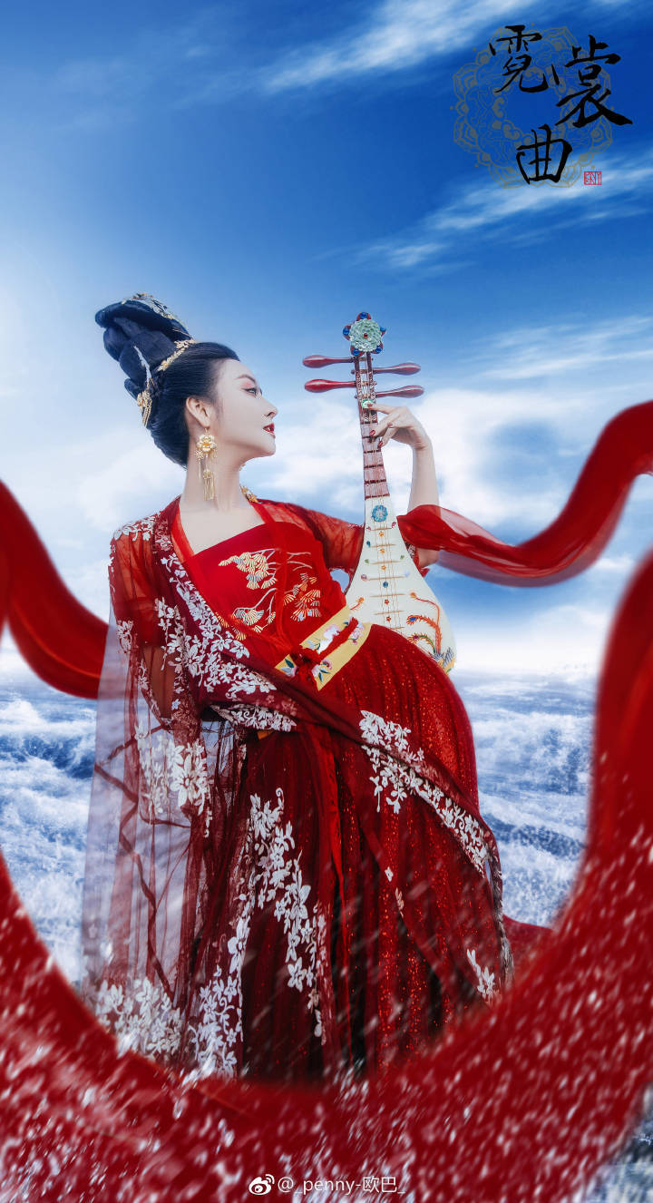 【霓裳曲】 风吹仙袂飘飖举，犹似霓裳羽衣… - 高清图片，堆糖，美图壁纸兴趣社区