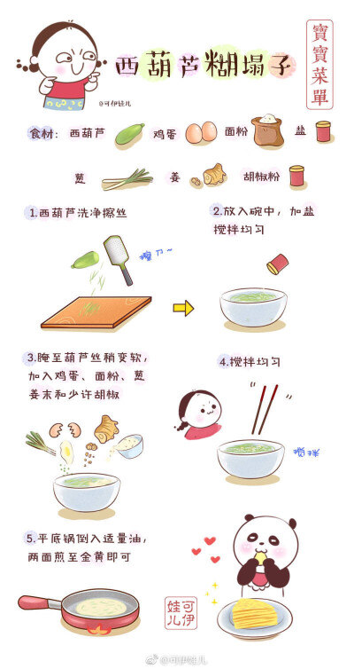 手绘菜谱