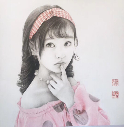 彩铅画