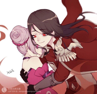 周瑜 小乔
画师：东南北西瓜霜