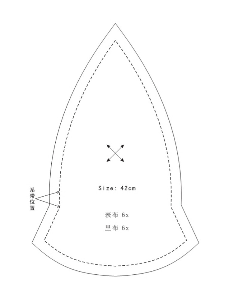 婴儿帽头围42