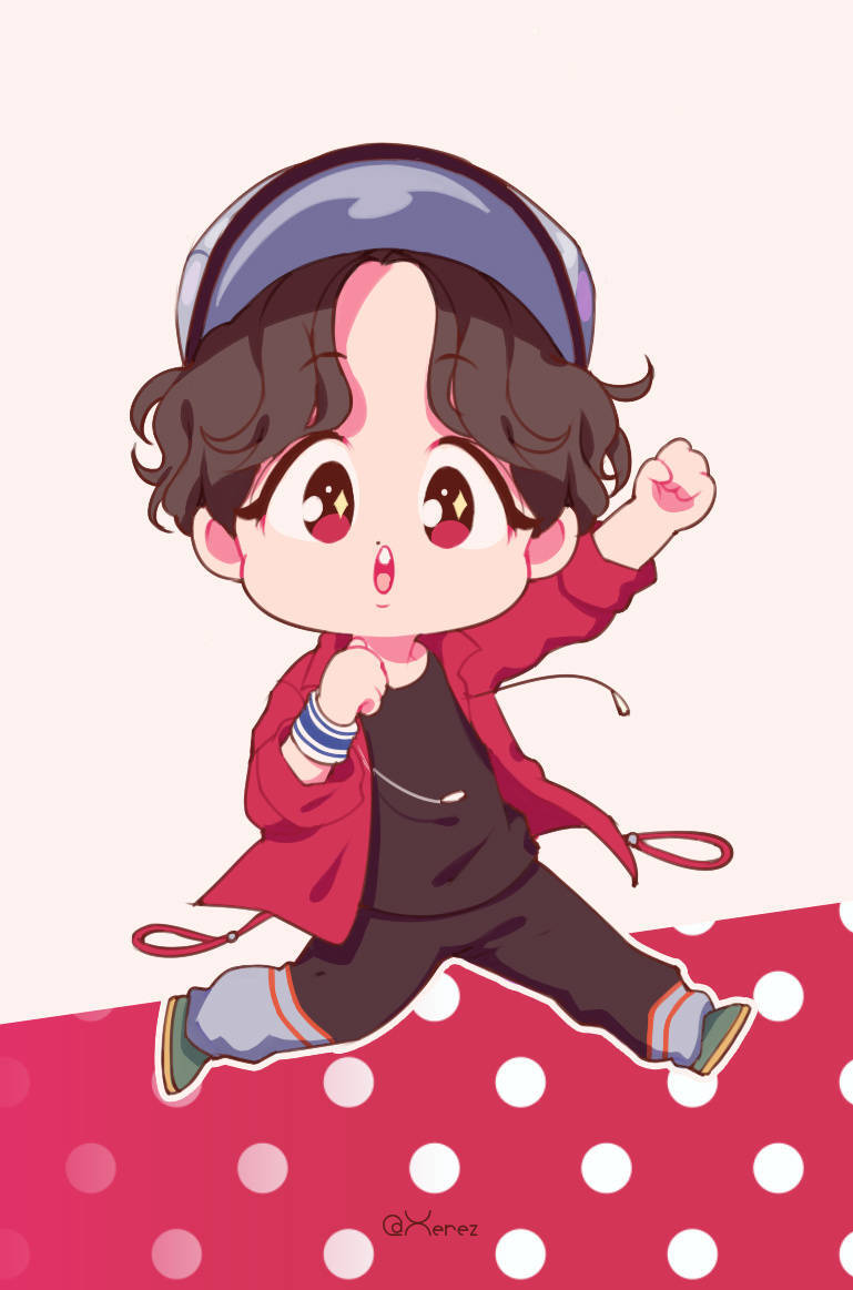 防弹少年团面包超人q版金南俊金硕珍闵玧其郑号锡朴智旻金泰亨田柾国