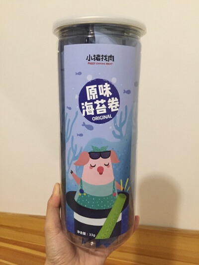 原味海苔：真的有海的味道，卜卜脆的时候感觉海风在耳边