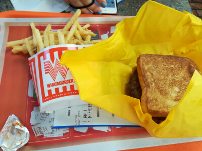 American style burger 