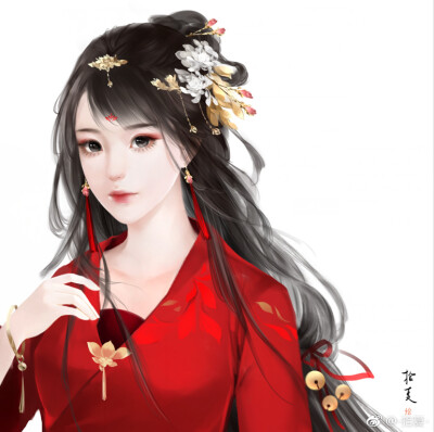 （古风美人） 绘师：拾夏