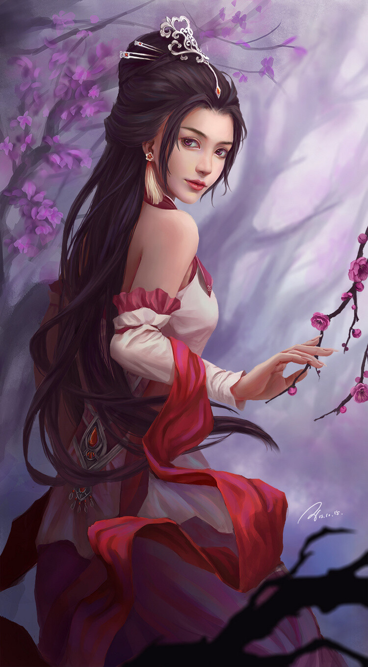 （古风美人）绘师：HEI-LEI