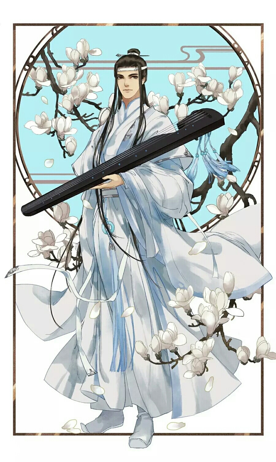 魔道祖师·蓝忘机
画师：鱼闲