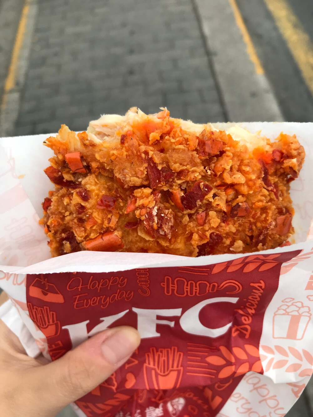 kfc 川辣鸡排