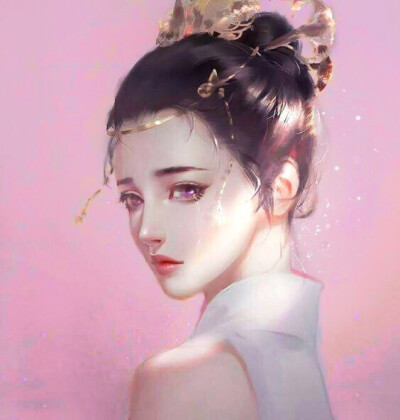 软妹 CG插画 头像