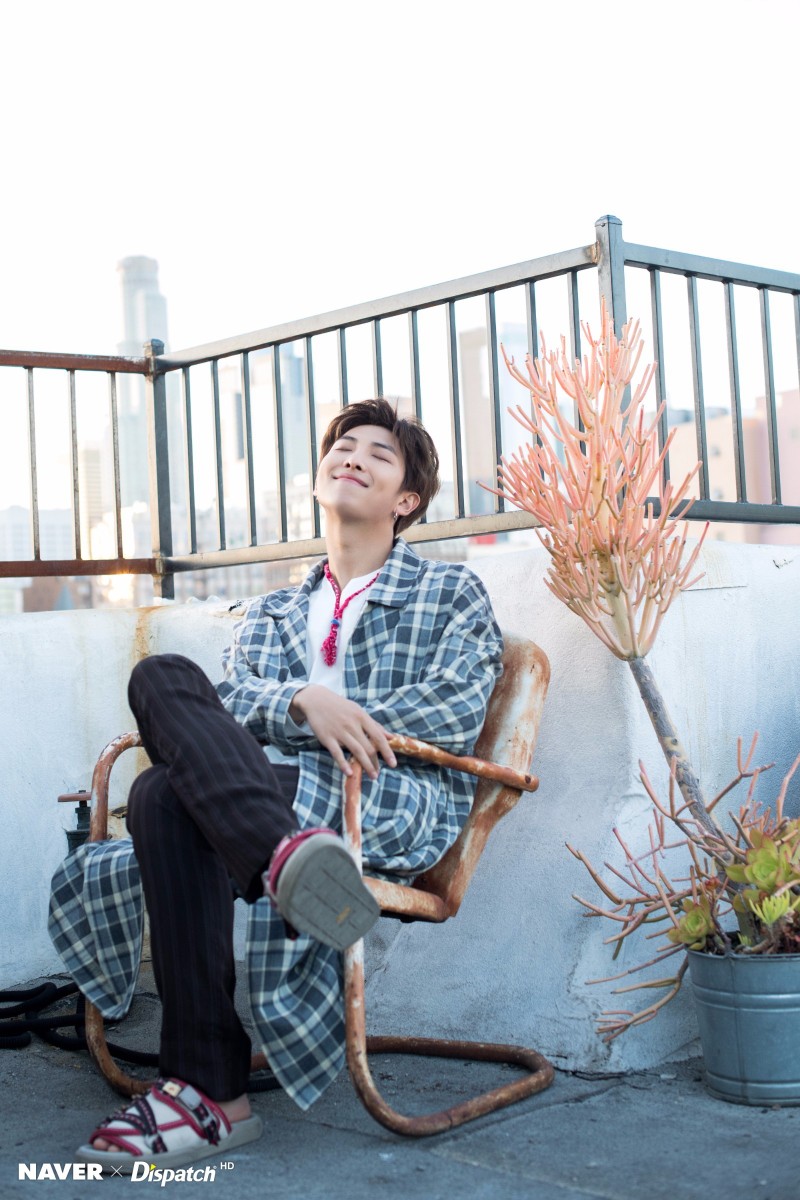 RM 金南俊 BTS 防弹少年团 BTS出道五周年纪念party照片