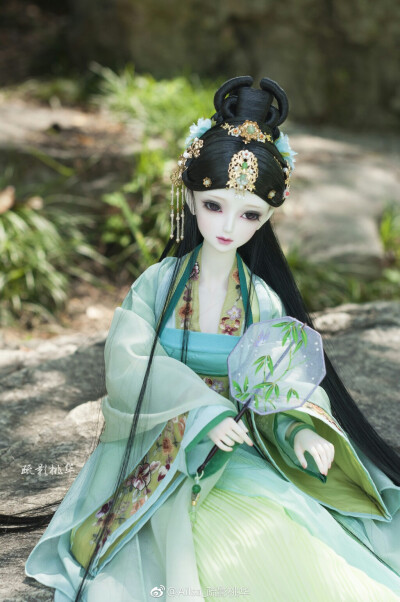 古风美人 SD娃娃 BJD 玩具 人偶 壁纸 萌物