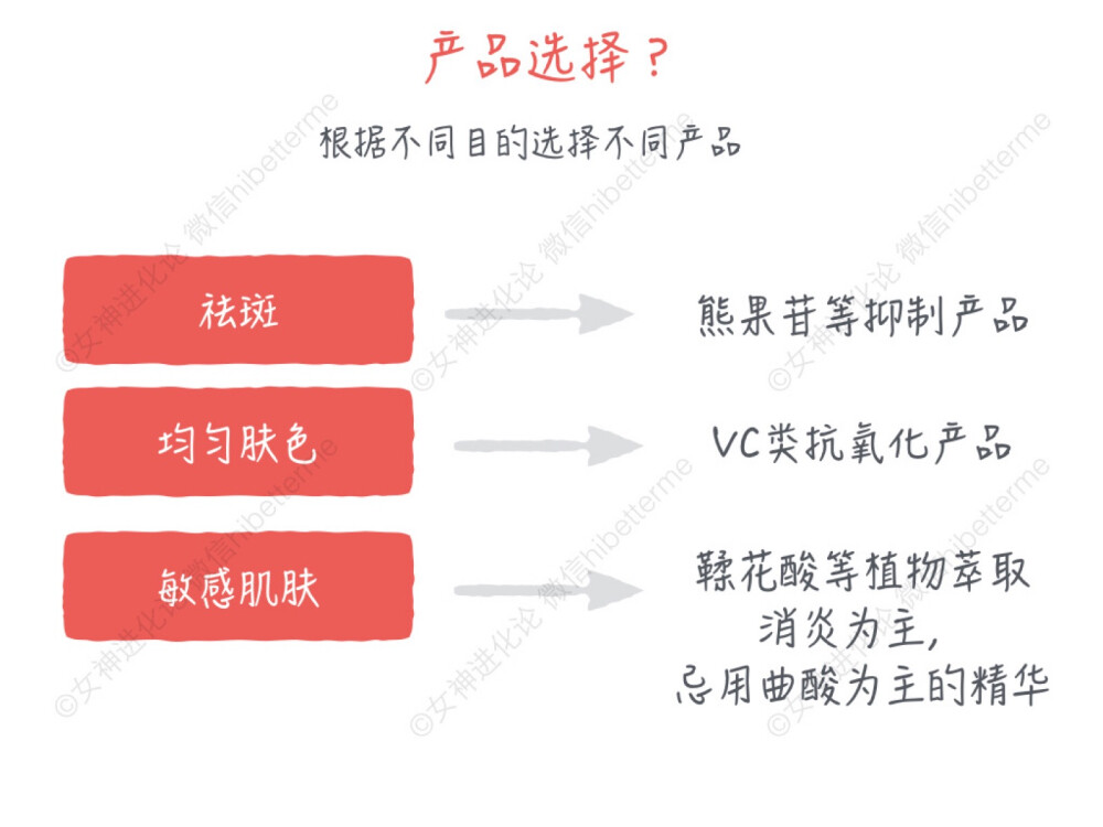 产品选择