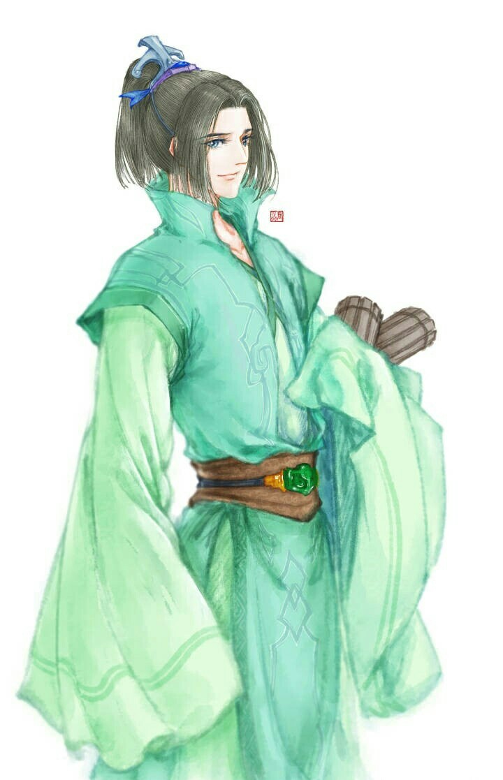 秦时明月#【天行九歌】张良by@画画的一颗蛋