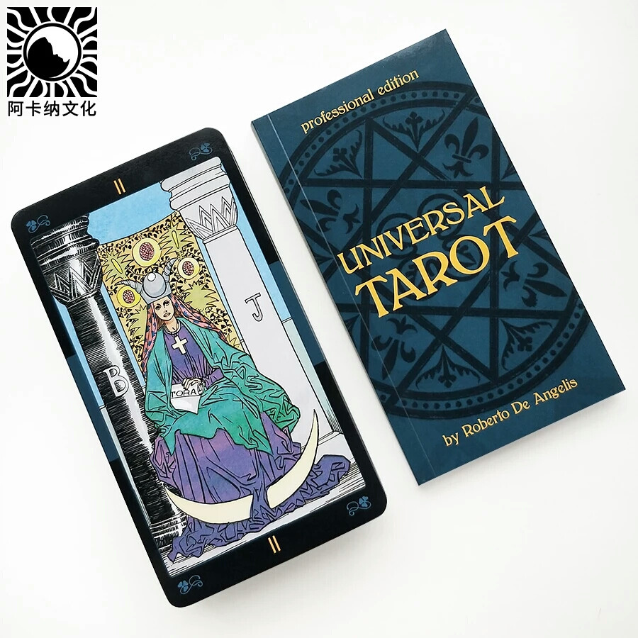 进口正版现货包邮圣甲虫普及大版Universal Tarot伟特塔罗牌