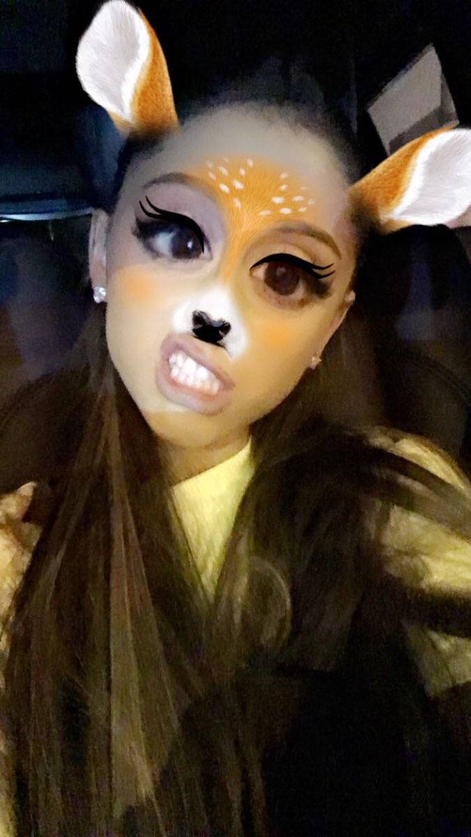 ariana grande a妹 自拍