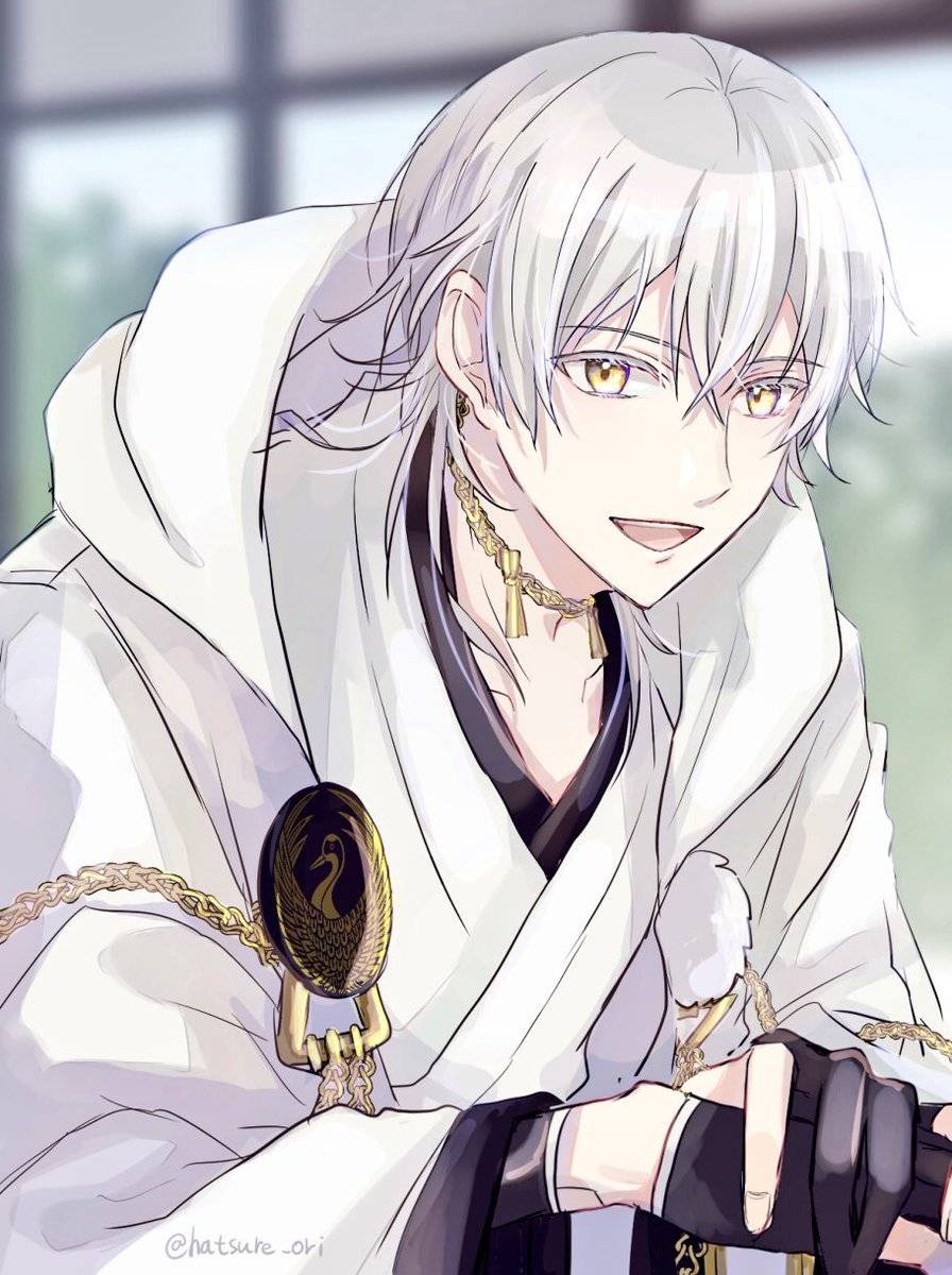 鹤丸国永 画师:はつれ twi:@hatsure_or… - 堆糖,美图壁纸兴趣社区