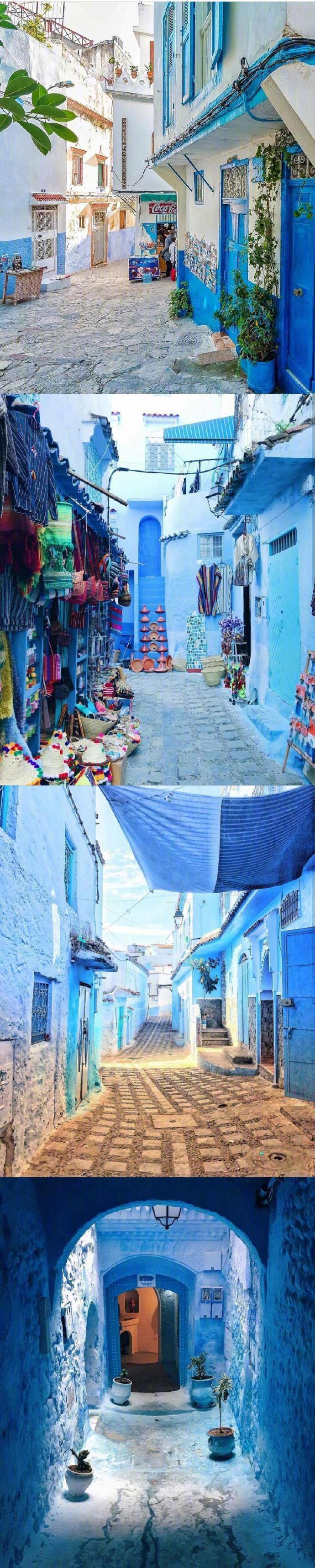 摩洛哥 Chefchaouen 蓝色小镇 ​​​​