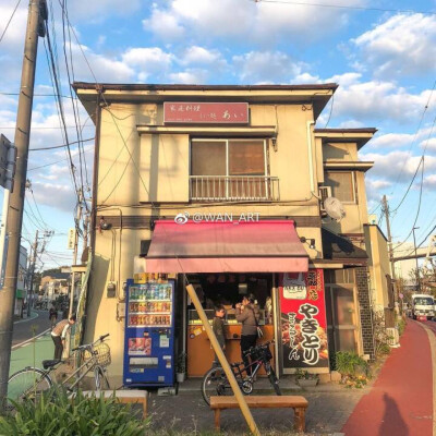 钢笔淡彩 素材 小店