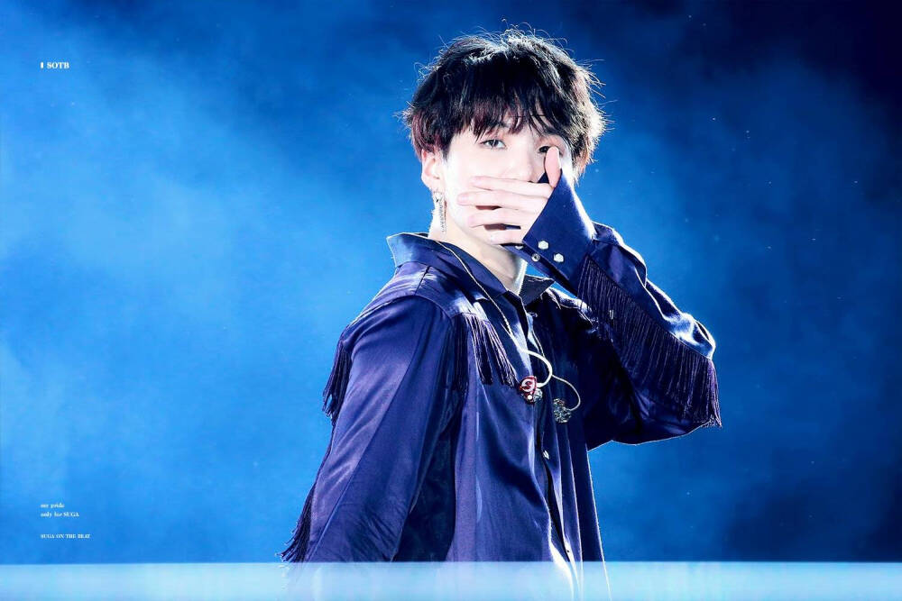 防弹少年团闵玧其 每天糖分摄入❤持靓行凶，用脸杀人