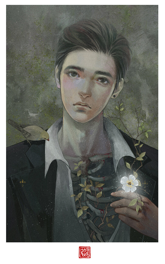 绘师：养猫画画的随随