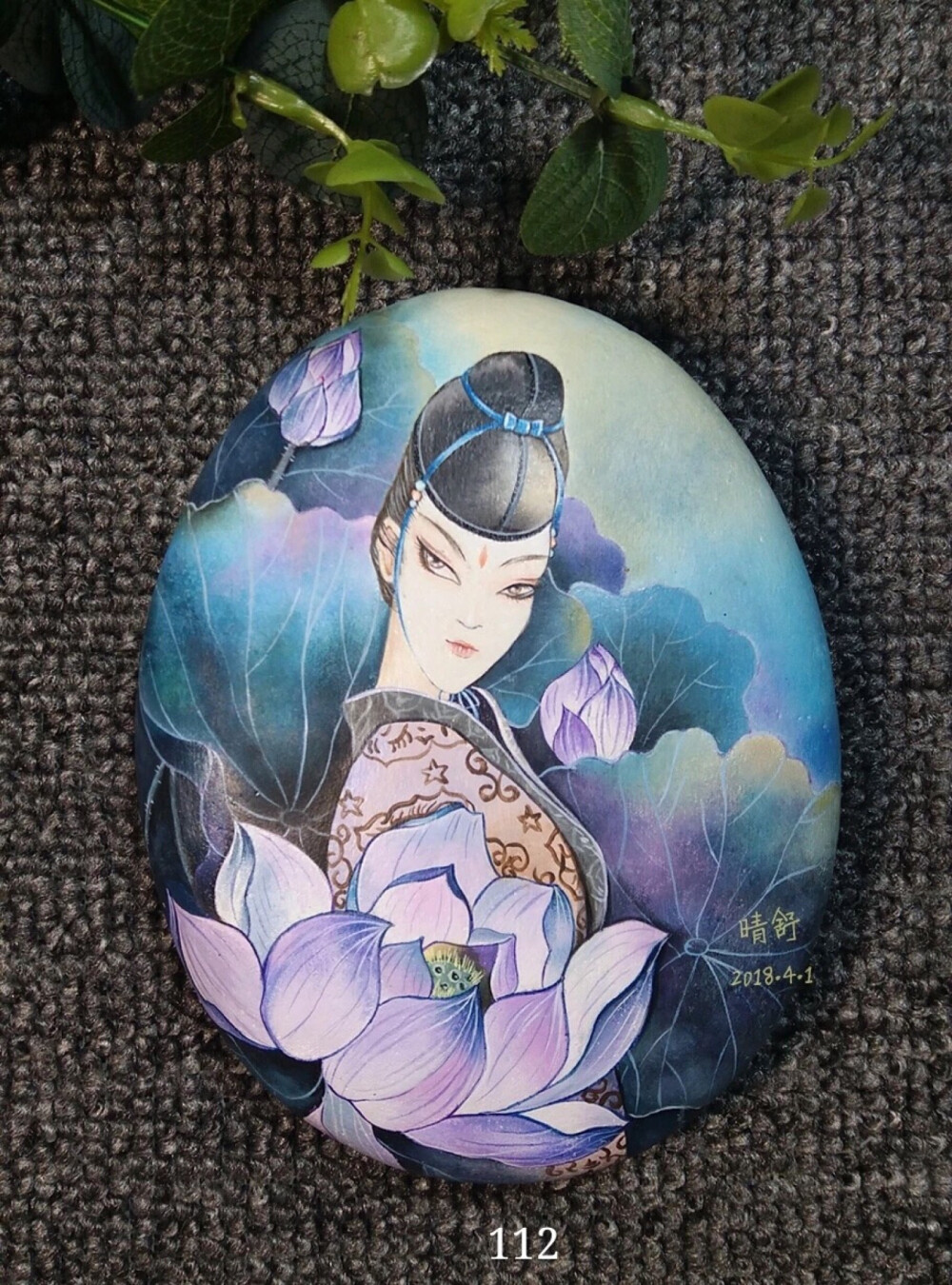 石头画
