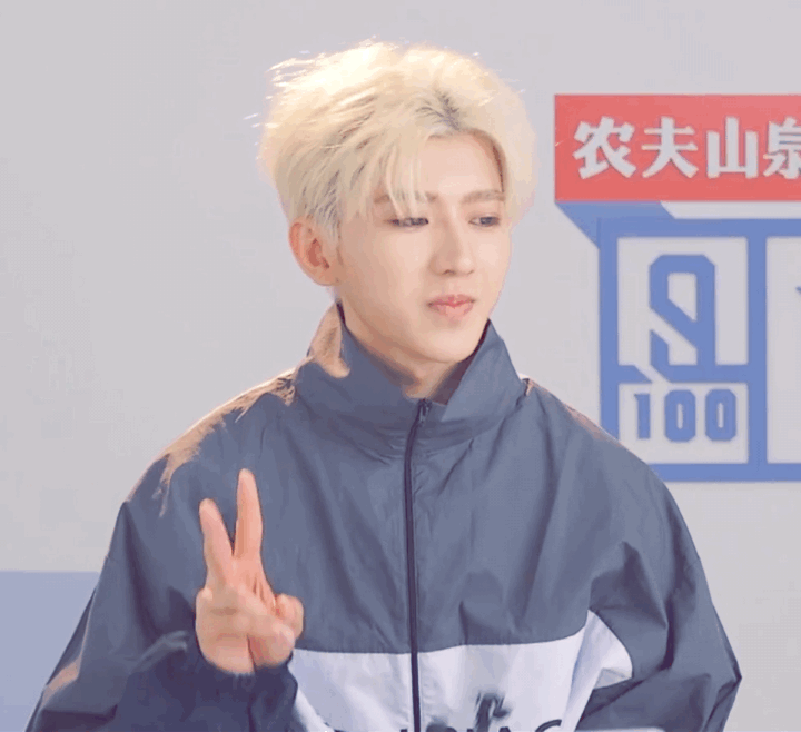 蔡徐坤 动图 巴黎世家