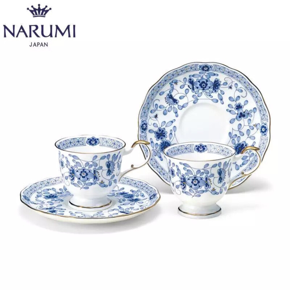 NARUMI/鸣海Milano系列双人咖啡杯套装