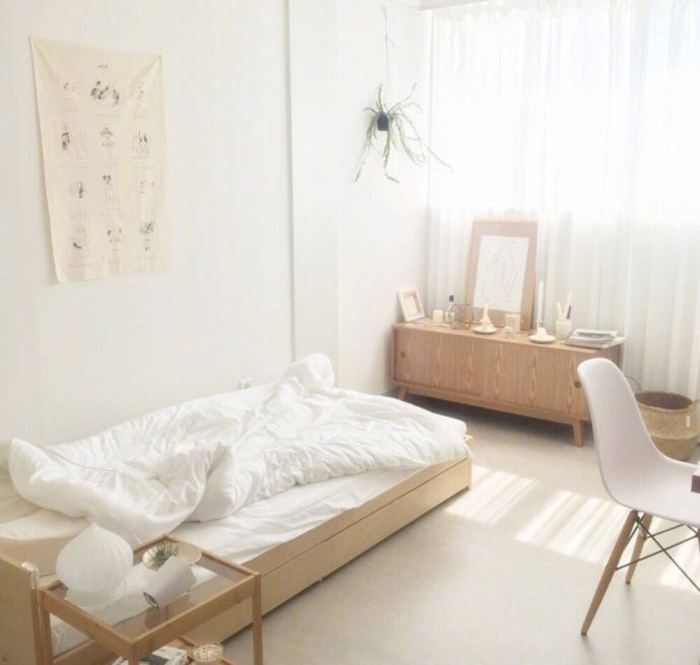 简约温馨的单人卧室