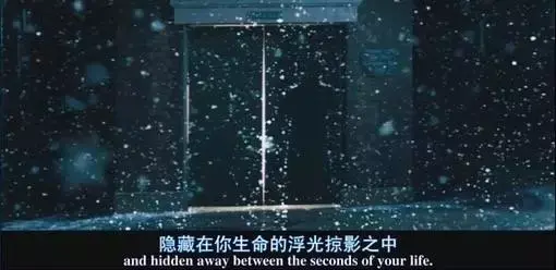 隐藏在你生命的浮光掠影之中