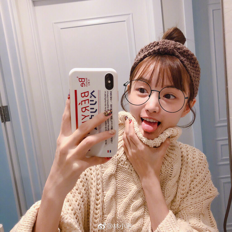 网红林小宅同款手机壳苹果8plus iphoneX 7p 6s日系全包软壳女款