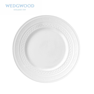 Wedgwood玮致活 Intaglio浮雕23cm骨瓷平盘