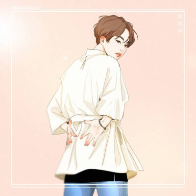 EXO金珉锡手绘动漫XIUMIN 微博：ordinary_sanha