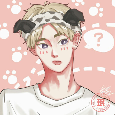 EXO金珉锡手绘动漫XIUMIN 微博：ordinary_sanha