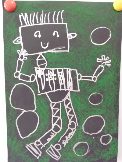 美术作品～机器人