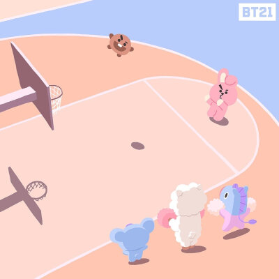 BT21
Van Koya RJ Shooky Mang Chimmy TATA Cooky
