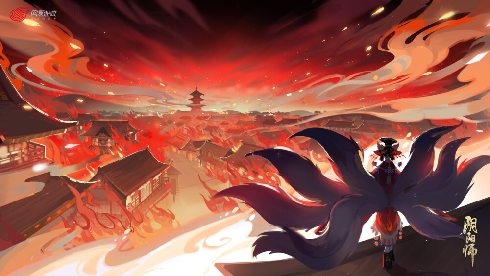 阴阳师 玉藻前 追忆绘卷一 1920 x 1080 来自《阴阳师》官方试听站